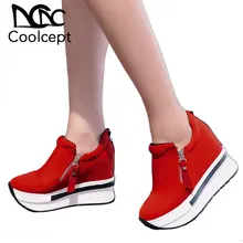Coolcept font b Women b font Spring Shoes font b Women b font Fashion Platform Pumps