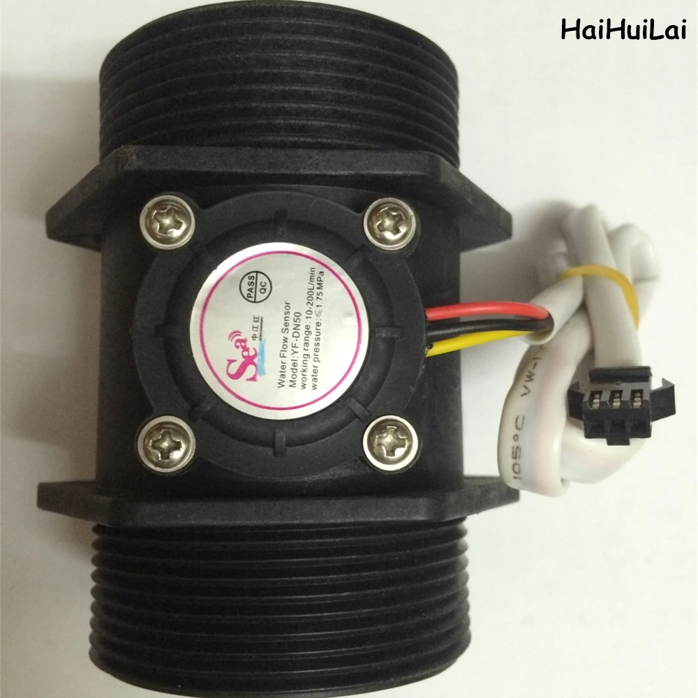 G2 &quot DN50 расход 10 ~ 350L / min пластиковые зал метров вода жидкость скорость|flow meter
