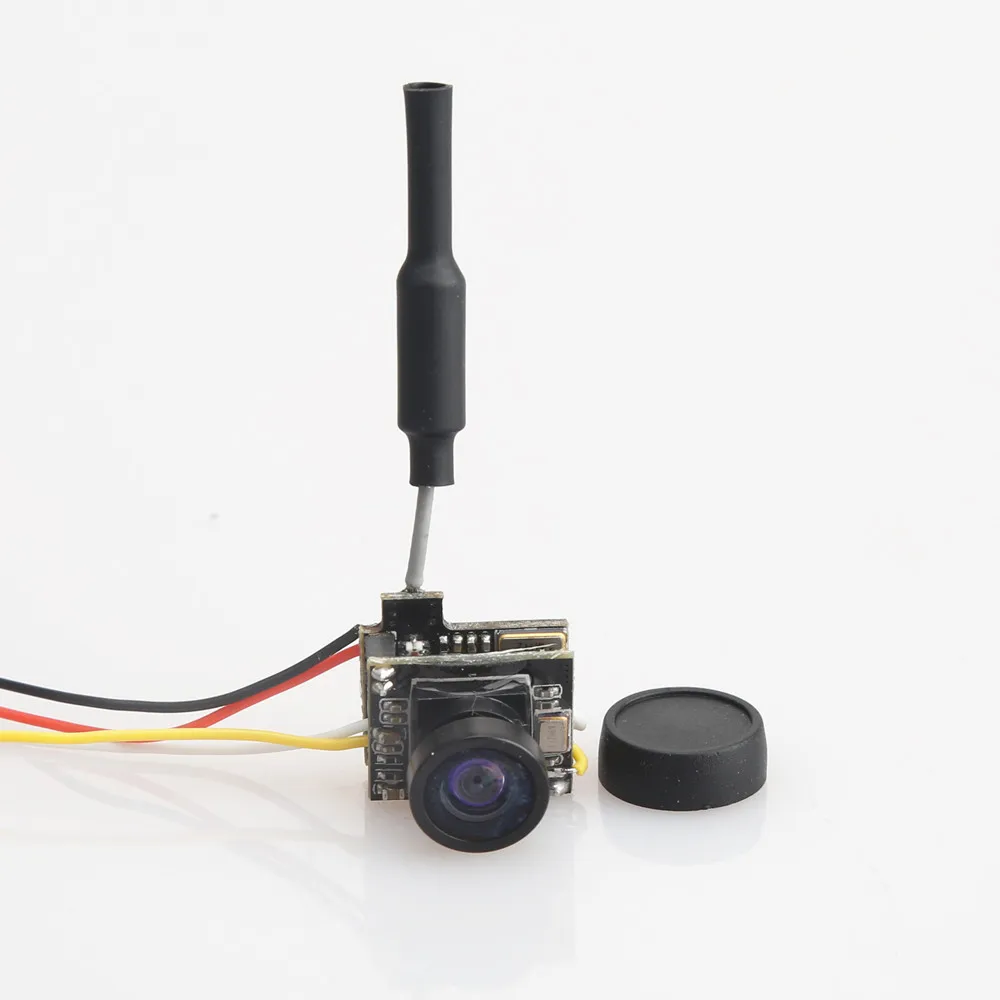 5.8G 48CH Mini 25mW 800TVL OSD FPV Micro AIO Camera Transmitter for