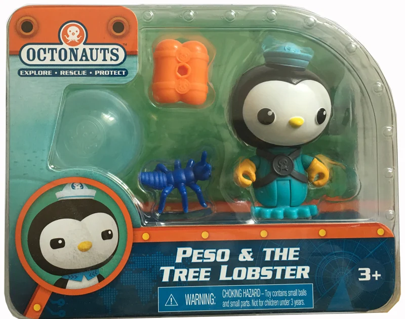 

Free shiping by trackable shipping original Octonauts action figures Peso's child Toys 6-8cm