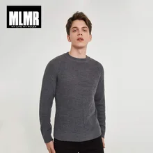MLMR JackJones Men's Winter Wool-blend Long Sleeve Knitted Sweater Tops Menswear Pullover Men Pull Homme Menswear|218325502 MLMR JackJones Men's Winter Wool-blend Long Sleeve Knitted Sweater Tops Menswear Pullover Men Pull Homme Menswear|218325502