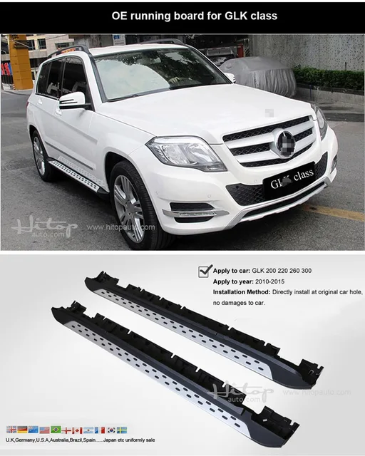 Hot For Gle Gla Glc Glk Ml Gl Gls Running Board Side Step Bar