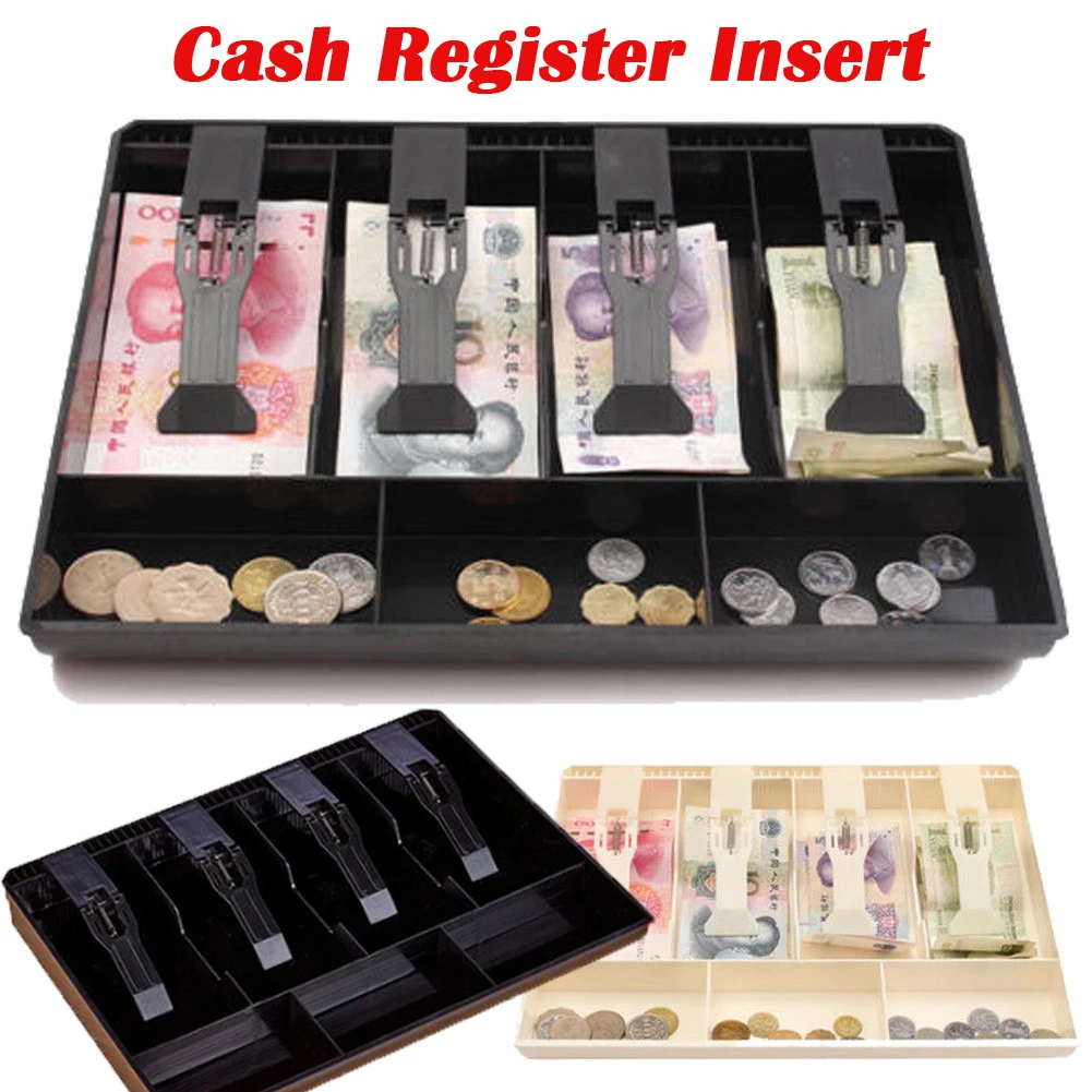 Money Cash Register Till Insert Tray Replacement Coin Cashier Drawer Box RH 