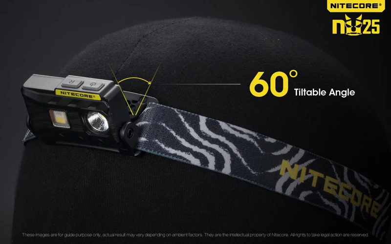 Nitecore NU25 Micro-USB Rechargeable Headlamp (23)