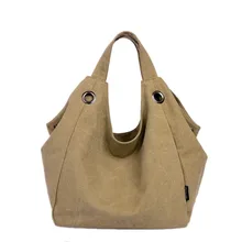 2016 new women canvas handbags women large handbag canvas women shoulder bag brand fashion Boston bag big hand bag