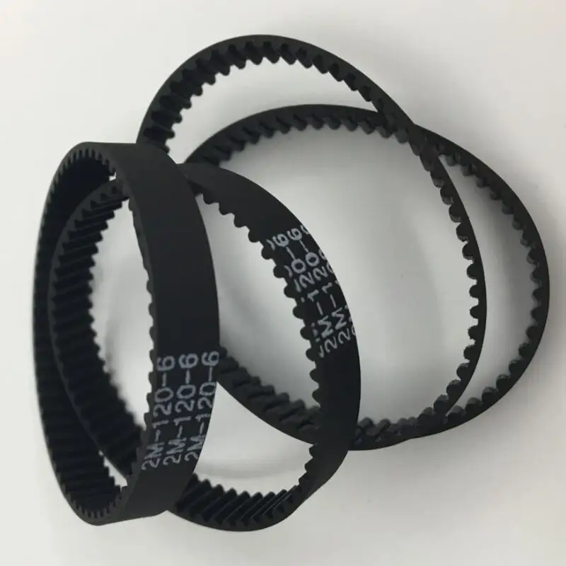 

GT2 Timing belt 120-2GT-6 in closed loop GT2 120 Length=120mm Teeth=60 width=6mm for 3D printer