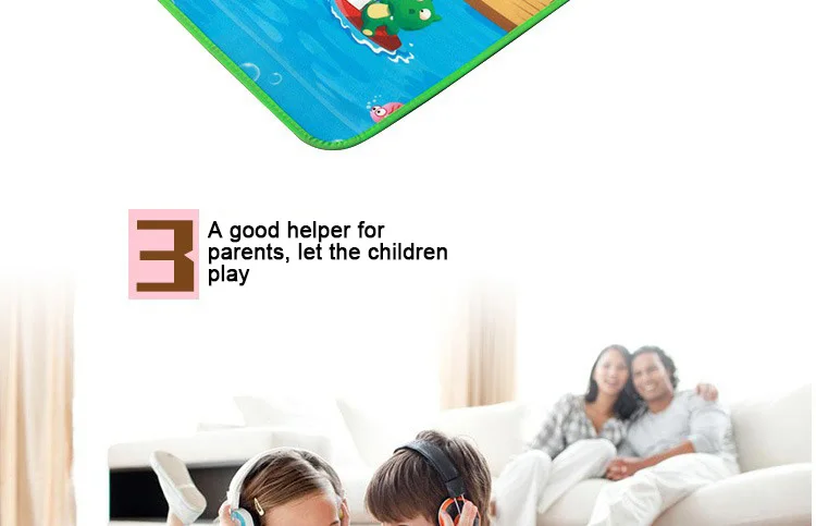 Baby Play Mat for Kids 200cm X180cm X0.5Cm Developing Mat Puzzle Baby Activity Mat Child Carpet Crawling Foam Play Mats for Kids (8)