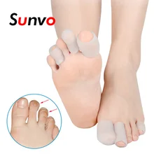 Детские носки, 5 пар эластичность СЭБС трубка Пальцы Сепаратор для педикюра Protector для блистерной кукурузы ортопедическая накладка от валгу» палец(средний сустав) паронихии боли в спине вставки накладка