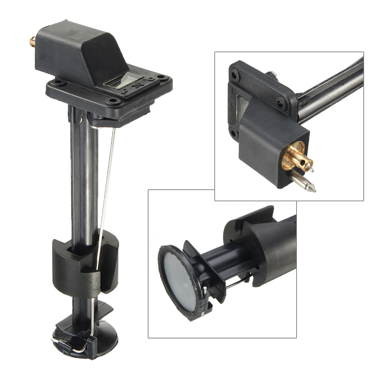 

for Yamaha for Hidea Plastic Gauge Meter Assy Outboard Motor 12L 24L External Fuel Tank 23cm One Complete Fuel Gauge Assembly