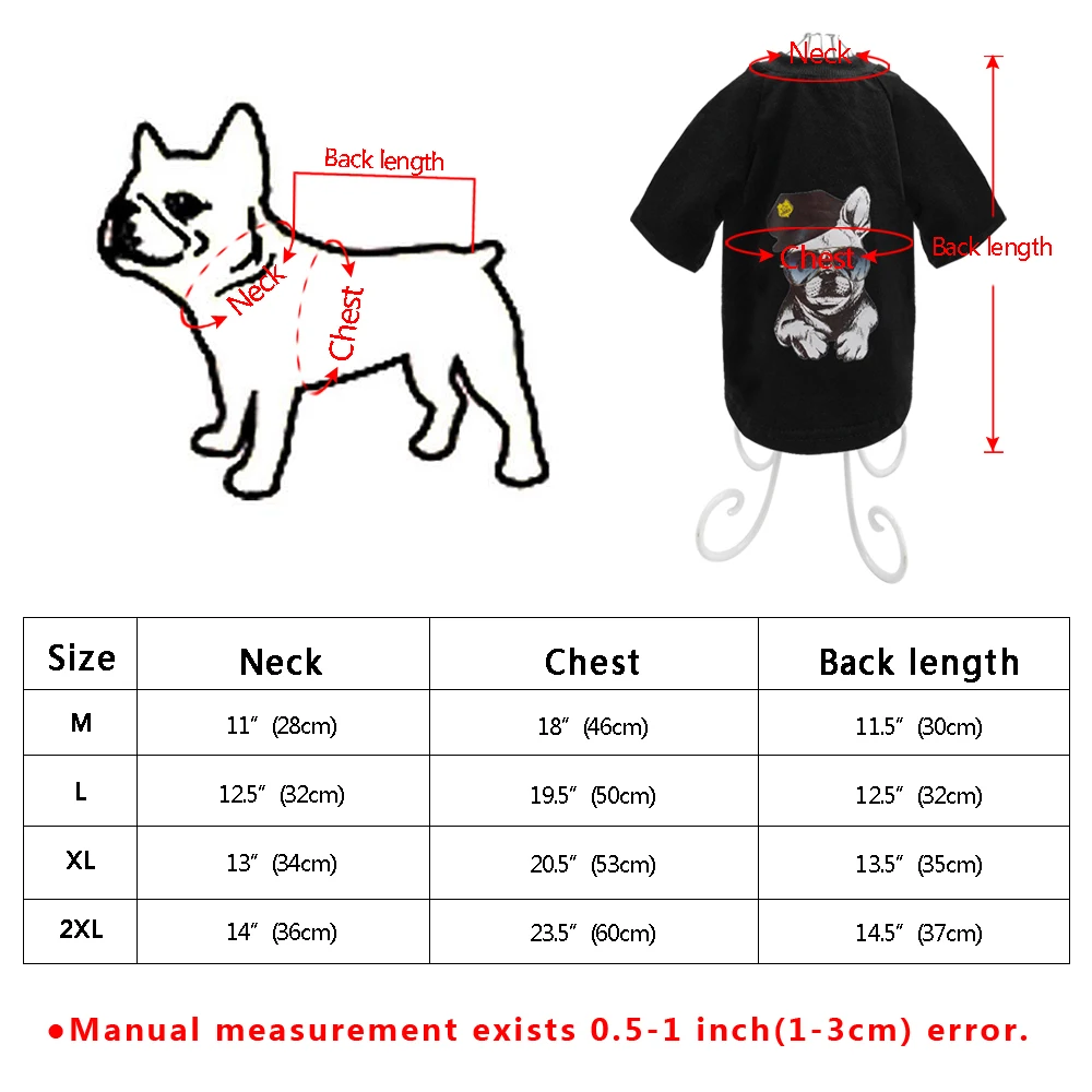 Летняя футболка для домашних собак, рубашки для щенков, кошек, одежда для милых домашних животных, французская одежда для бульдога, рубашка для маленьких средних собак, домашних животных, Ropa Para Perro