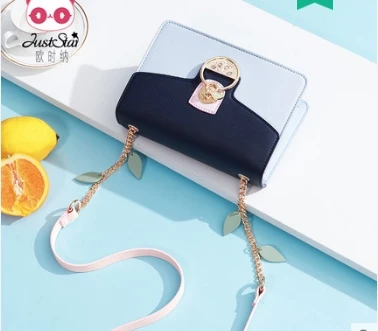

Princess sweet lolita bag Fashion Shoulder casual slanting bag The Korean version of the color chain square bag women OSN171935