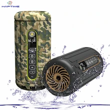 Portable Outdoor Waterproof Speaker Super Bass Wireless Bluetooth Speaker 6600mAh HIFI Subwoofer for Tourism Outdoor Sports