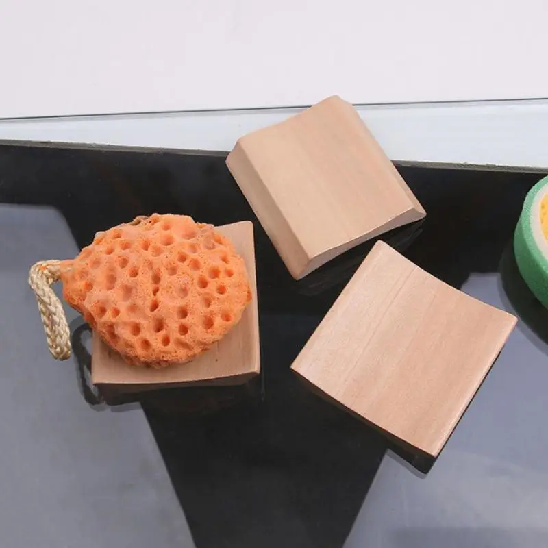 Natural Wooden Soap Dish Tray Holder Storage Rack Plate Box Container for Bath Shower Bathroom F20173906 | Дом и сад