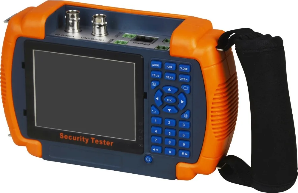 3.5 inch LCD CCTV tester monitor analog CVBS camera tester PTZ control