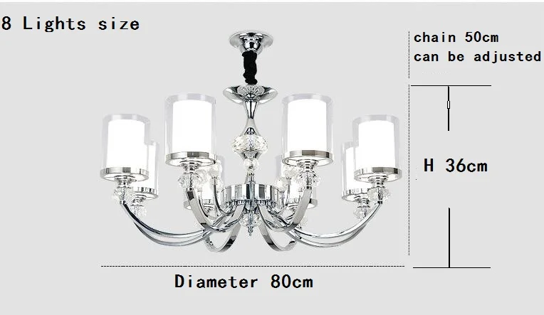Современные хромированные Металлические Хрустальные светодиодные люстры, светодиодные подвесные люстры, осветительные приборы, светодиодные лампы для фойе, гостиной