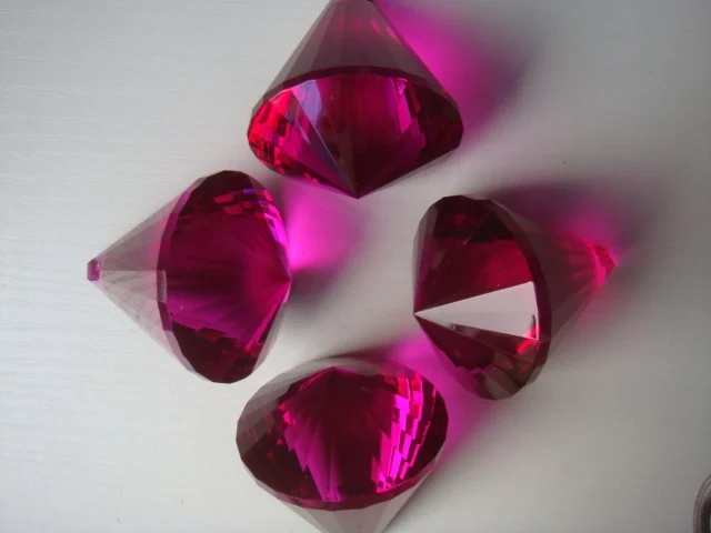 

Free shipping 10pcs/lot 40mm crystal diamond ball for Fuchsia crystal chandelier pendant/crystal curtain pendant