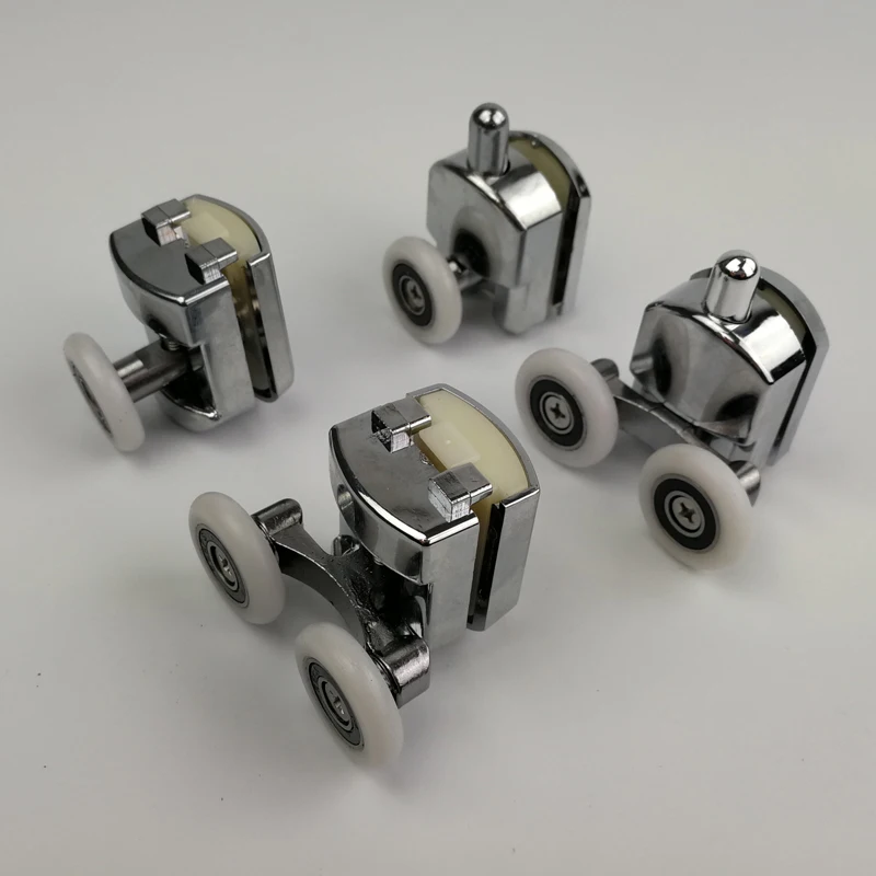 Zinc Alloy Bearing Hardware Sliding Shower Glass Door Roller Runner