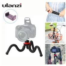 Ulanzi Portable Phone Camera Holder Flexible Octopus Travel Tripod Bracket Monopod Selfie Stick For Phone Camera