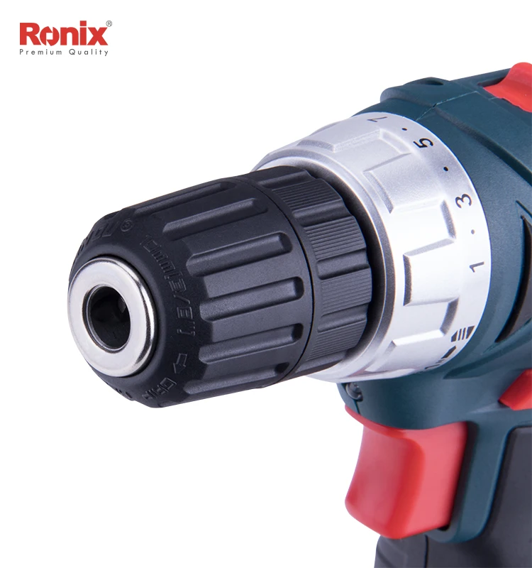 Ronix New 1.5A 12V 1350RPM Cordless Screwdriver Drill with BMC Box Model 8012