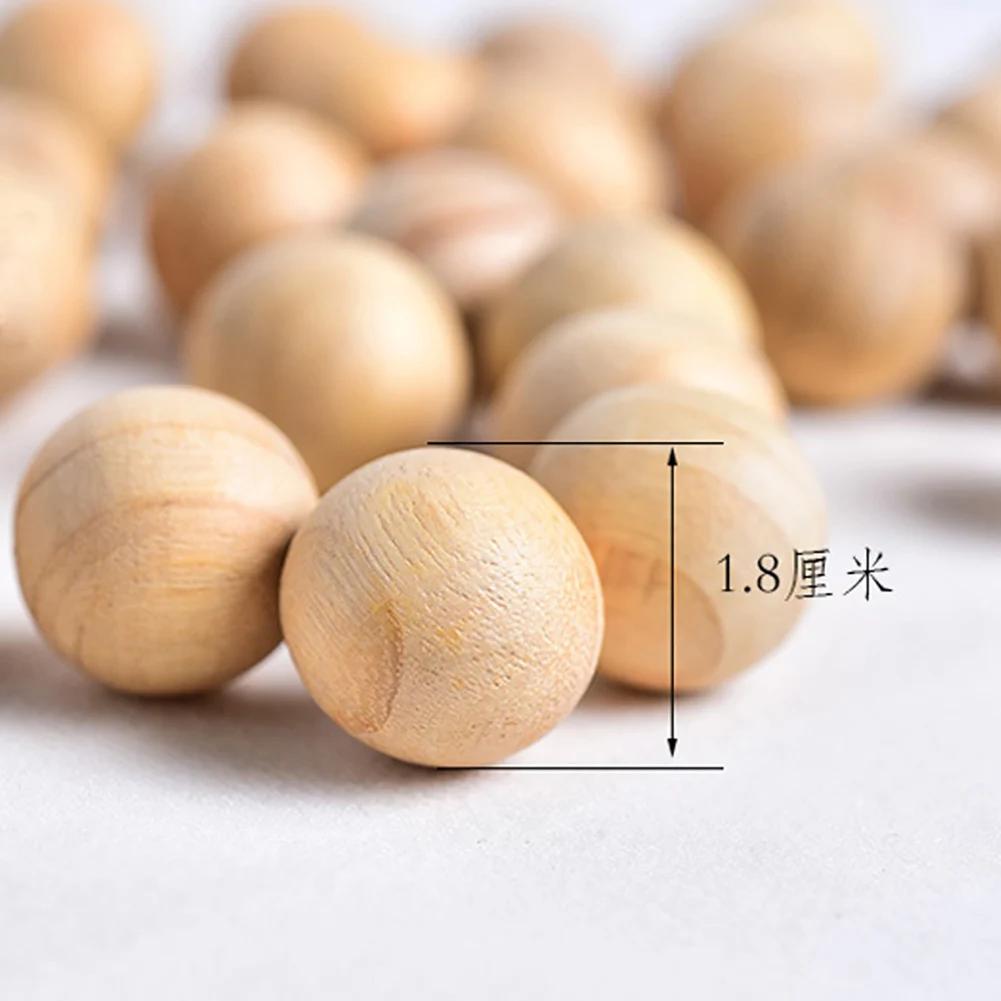 50PCS Moth Balls Aromatic Insect Repellent Wardrobe Fragrant Natural Smell Wood Camphor Protection Prevent Mildew Pest Control