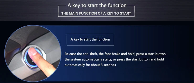 Пульт дистанционного управления для автомобиля бесключевого доступа автосигнализации Системы двигателя Starline защита от кражи RFID Центральный замок PKE кнопка старт/стоп