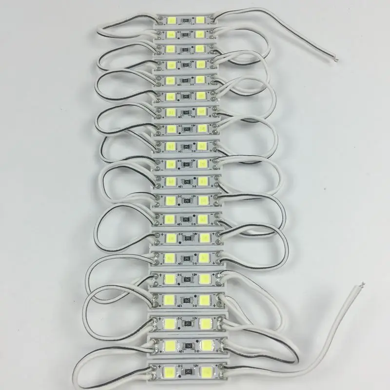 1000 шт./лот DC12V мини светодиодный модуль SMD4040 холодный белый водонепроницаемый светодиодный светильник Модуль для вывесок каналов букв