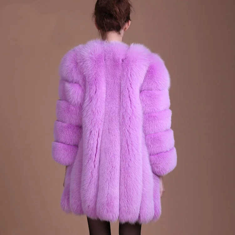 Женская зимняя куртка из искусственного лисьего меха wj1231|faux fur coat|fur coatfur coat brands |