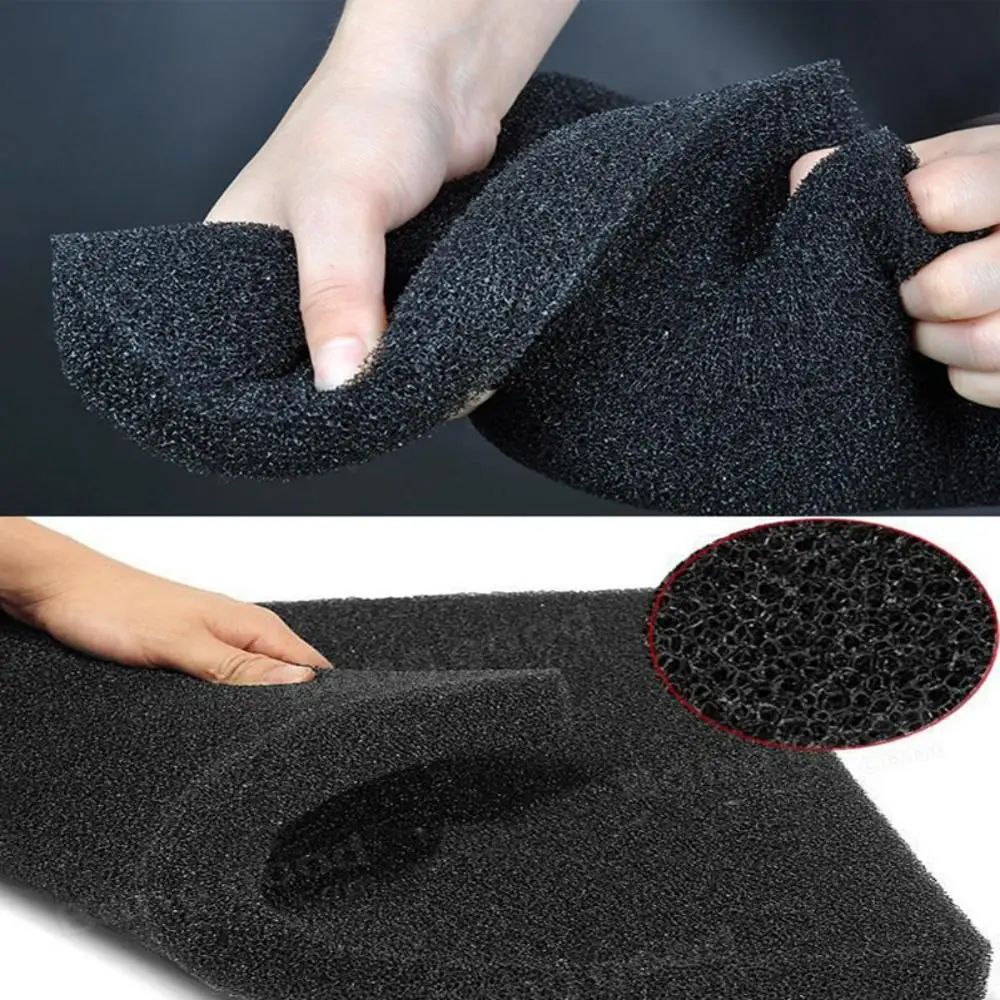 

Practical Biochemical Cotton Filter Aquarium Fish Tank Pond Foam Sponge Filter Black Fish Tank Filters & Accessories 50*12*2 cm