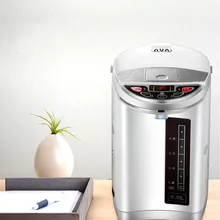 Электрический термос колба Бытовая автоматическая изоляция 304 Электрический чайник большого объема из нержавеющей стали термостатический электр