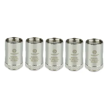 

20pc Joyetech Cubis Coil NotchCoil DL evaporizer 0.25ohm SS316L Atomizer Coil Heads for Cuboid Mini/ Cubis Pro Direct to Lung Va