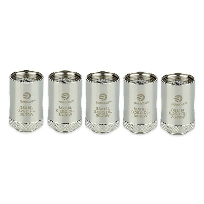 Испаритель Joyetech Cubis Coil NotchCoil DL 20 шт. 0 25 Ом SS316L головки атомайзера для Cuboid Mini/Cubis Pro