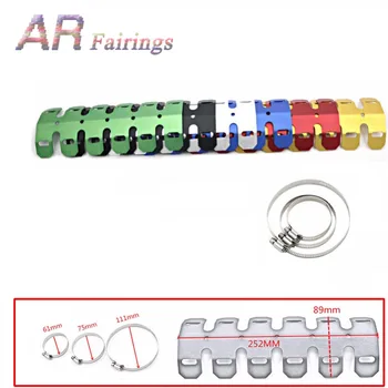 

2011 - 2019 For KTM 125 250 300 350 450 SX SXF XC EXC Exhaust Muffler Pipe Leg Protector Heat Shield Guard Cover 2018 2017 2016