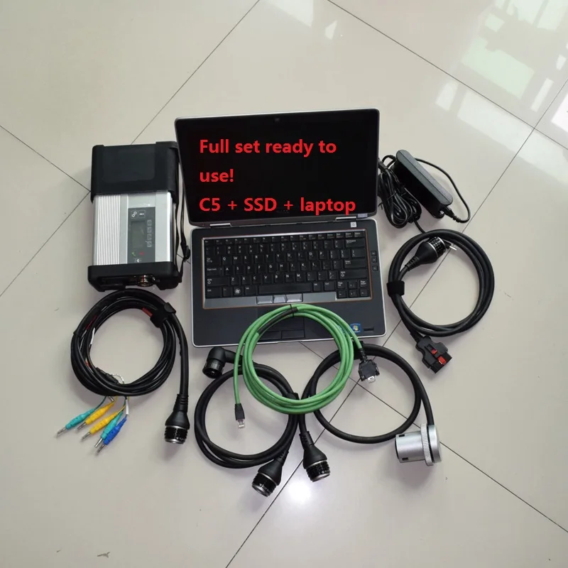 Fullset 480G SSD HDD/SSD,12 V программное обеспечение с используемым ноутбуком E6420 с профессиональным Diag сканером автомобиля SD подключения компактный 5 для Mb Star C5 Allready - Цвет: Fullset 480G SSD