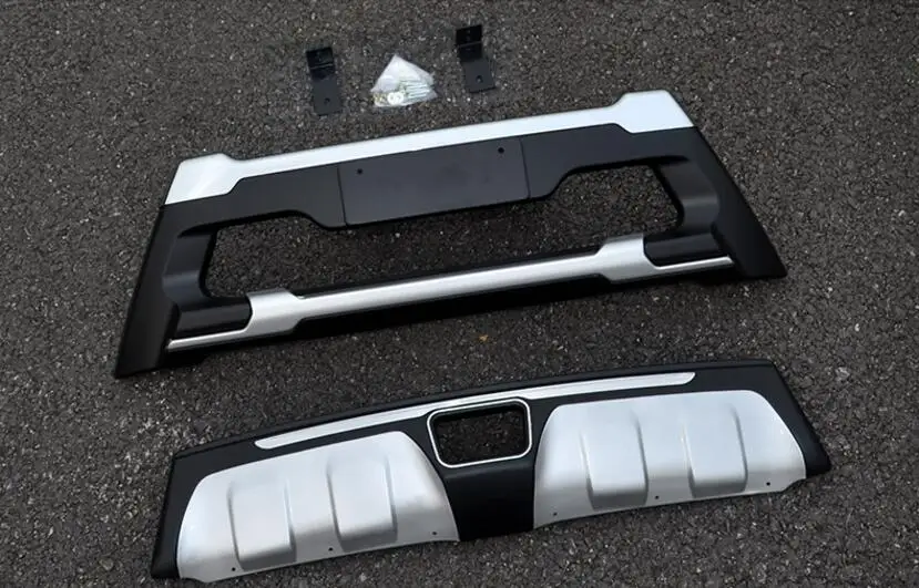 ABS хромированные передние и задние защитные бамперы для автомобиля, защита от скольжения, подходит для Subaru XV 2012 2013