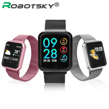

IP68 Smart Watch P68 Women Men Fitness Bracelet Activity Tracker Heart Rate Monitor Blood Pressure For Huaiwei Xiaomi Android