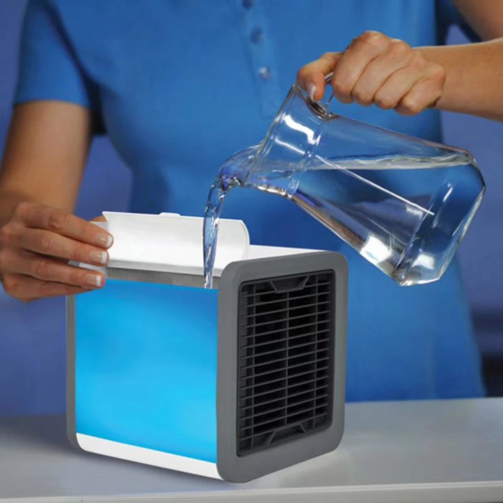 Дешевый маленький воздухоохладитель, воздушный охладитель, портативный мини USB, воздушный охлаждающий вентилятор, любой космический охладитель, кондиционеры