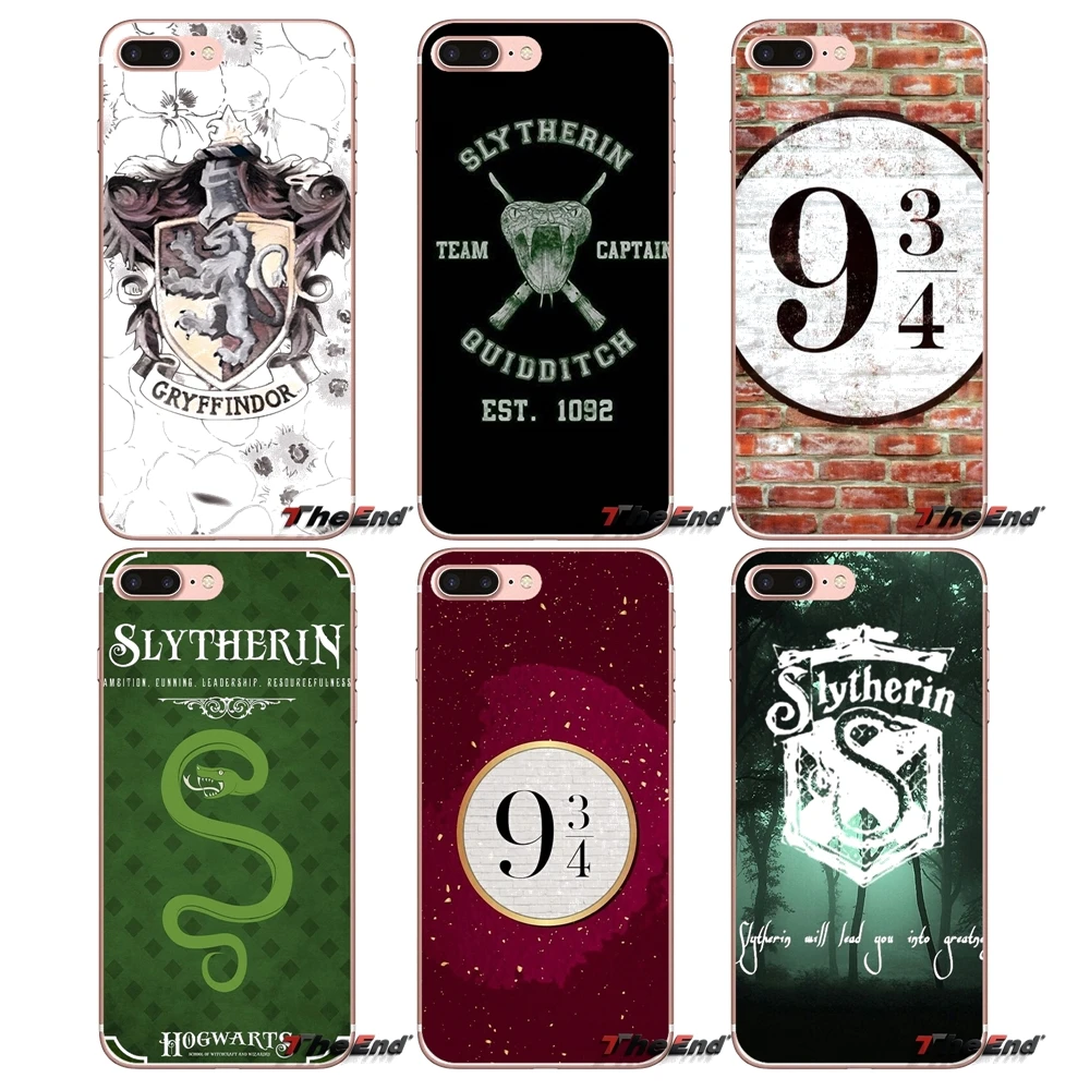

For Samsung Galaxy J1 J2 J3 J5 J7 A3 A5 A7 2015 2016 2017 J530 J730 Fundas Coque Harry Potter Slytherin School Crest TPU Case