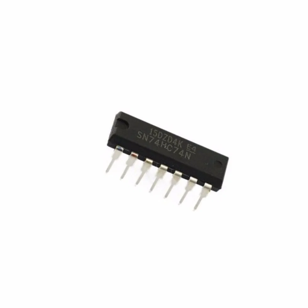 5 шт. микросхема SN74HC74N 74HC74N DIP-14 74HC74 | Электроника