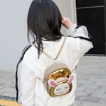

Women Bag Simple Fashion Sequin Shoulder Student Backpack mochila mujer school bags for teenage girls plecak damski zaino donna