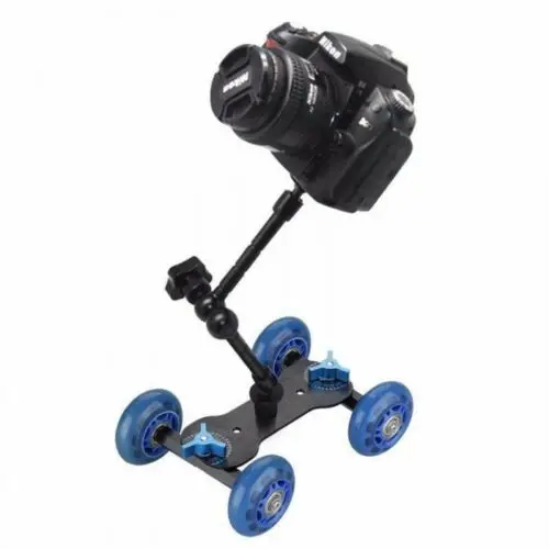 

Роликовый слайдер Dolly Car Skater + 11 ''Magic Arm для штатива камеры DSLR