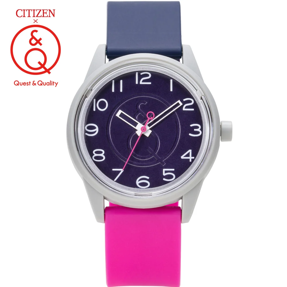 Citizen Q&Q часы Женские Подарочные часы Топ люксовый бренд водонепроницаемые спортивные Кварцевые солнечные женские нейтральные часы relogio - Цвет: RP00J048Y