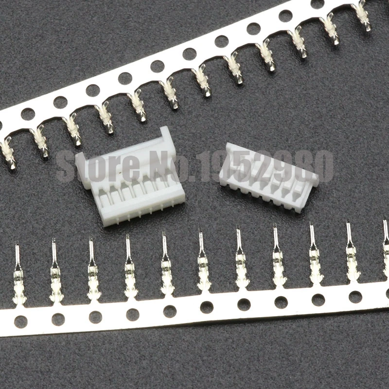 100 набор микро JST 1,25 мм соединитель провода к проводу типа мужской/женский корпус+ мужской/женский клеммы