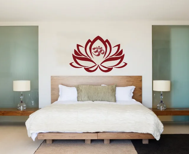 S/L moderne lotus flower muursticker, Om Aanmelden muur voor gym ... S/L moderne lotus flower muursticker, Om Aanmelden muur voor gym ...