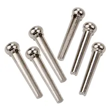 Шьет Акустическая гитара мост струнные гвозди Серебристая упаковка 6