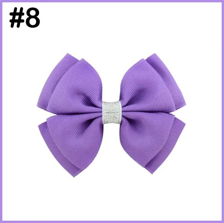 

free shipping 200pcs wholesale 4''grosgrain hair bows boutique hair bows kids hair bow accessories trendy hair accessories