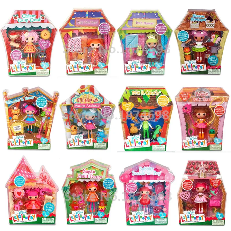 Новые игрушки Мини Lalaloopsy Кукла Коллекция модная фигурка игрушки куклы для детей девочки рождественские подарки