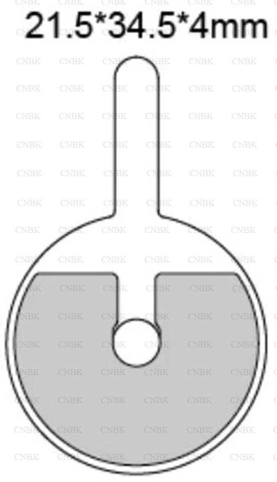 Тормозные колодки для JOKE/PURK/Dualtron BP-21