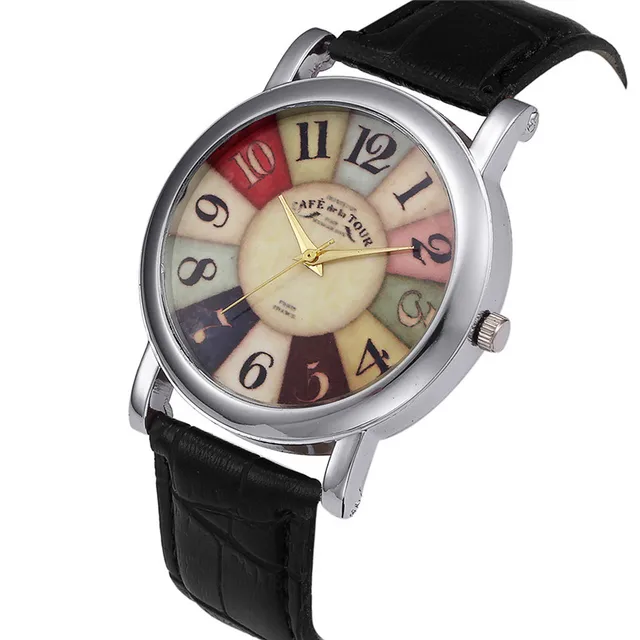 2018 Ladies Watches Women Retro Digital Dial Leather Band Quartz Analog Wrist Wa 2018 Ladies Watches Women Retro Digital Dial Leather Band Quartz Analog Wrist Wa