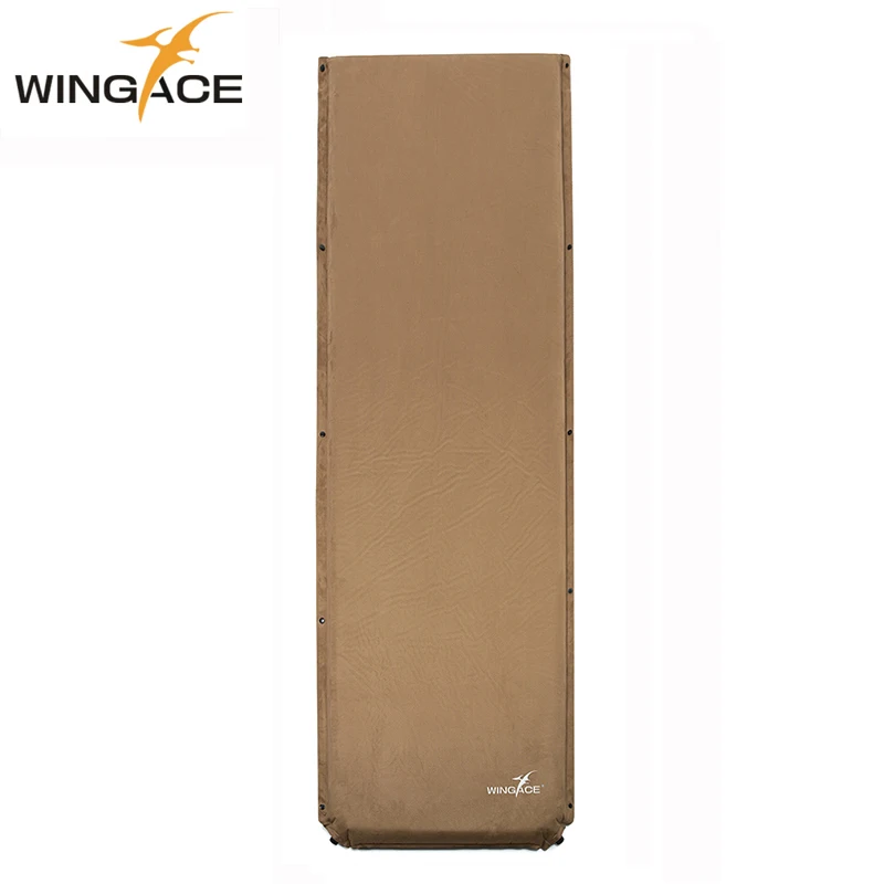 WINGACE замшевый надувной матрас Открытый Самонадувающийся коврик для кемпинга