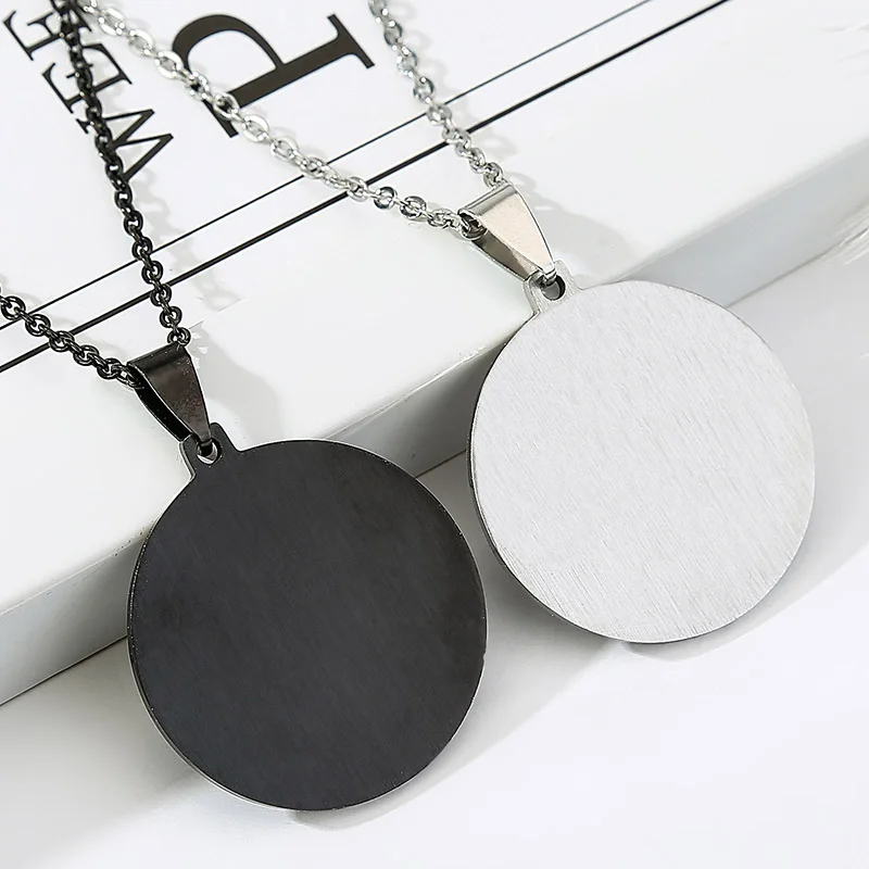 

10pcs/lot 316L Stainless Steel Pendant Necklace Charm for Customizing Personalizing